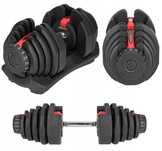 Hantel Regulowany System Ciężar 5-40kg Premium