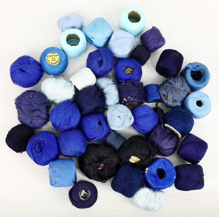 86.Mulina 100%Bawełna Haft mix zestaw na wagę 220g