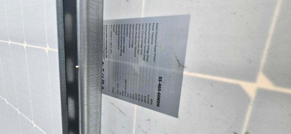 Zestaw panele PV fotowoltaiczne 800w + falownik 800W