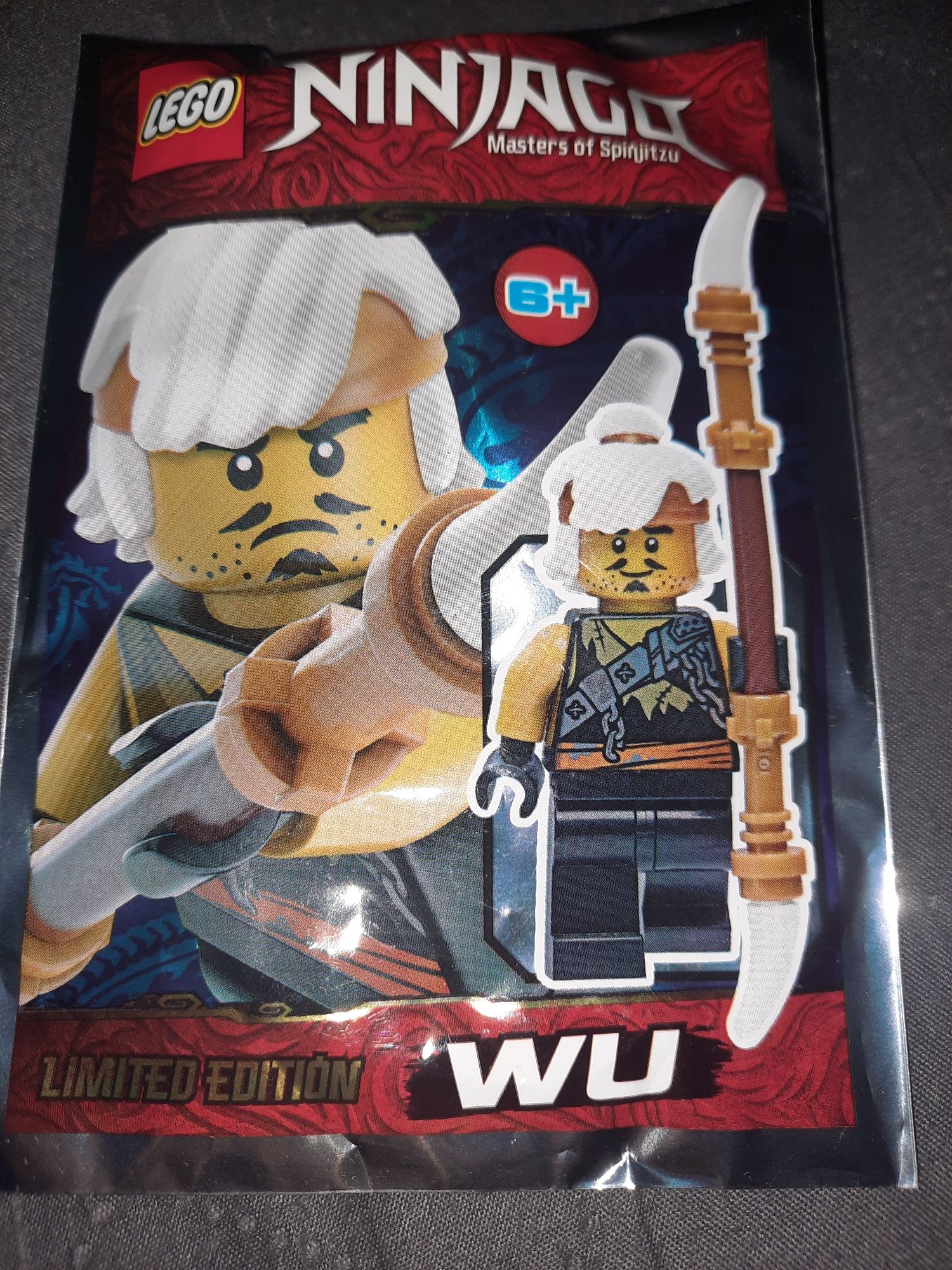 Lego Ninjago saszetka z figurką Młody Mistrz Wu