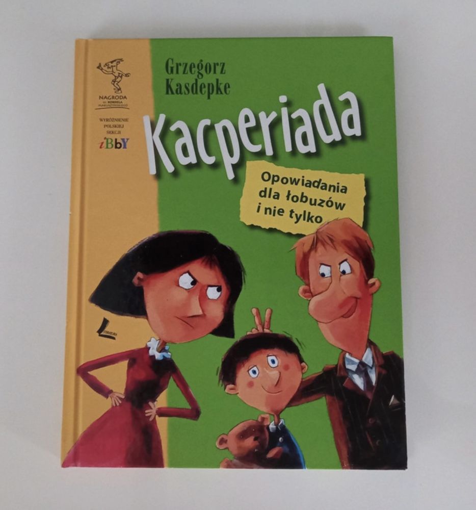 Książka „Kacperiada” Grzegorz Kasdepke
