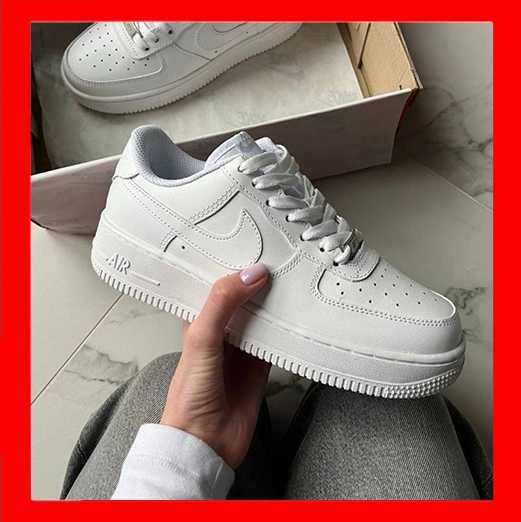 БЕЗ ПЕРЕДПЛАТИ‼️Кросівки Nike Air Force 1 білі / 36-46