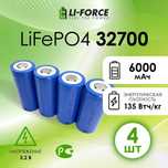 Аккумулятор 32700 3.2V 6,5Ah Lifepo4 Новые ! Оригинал 100%