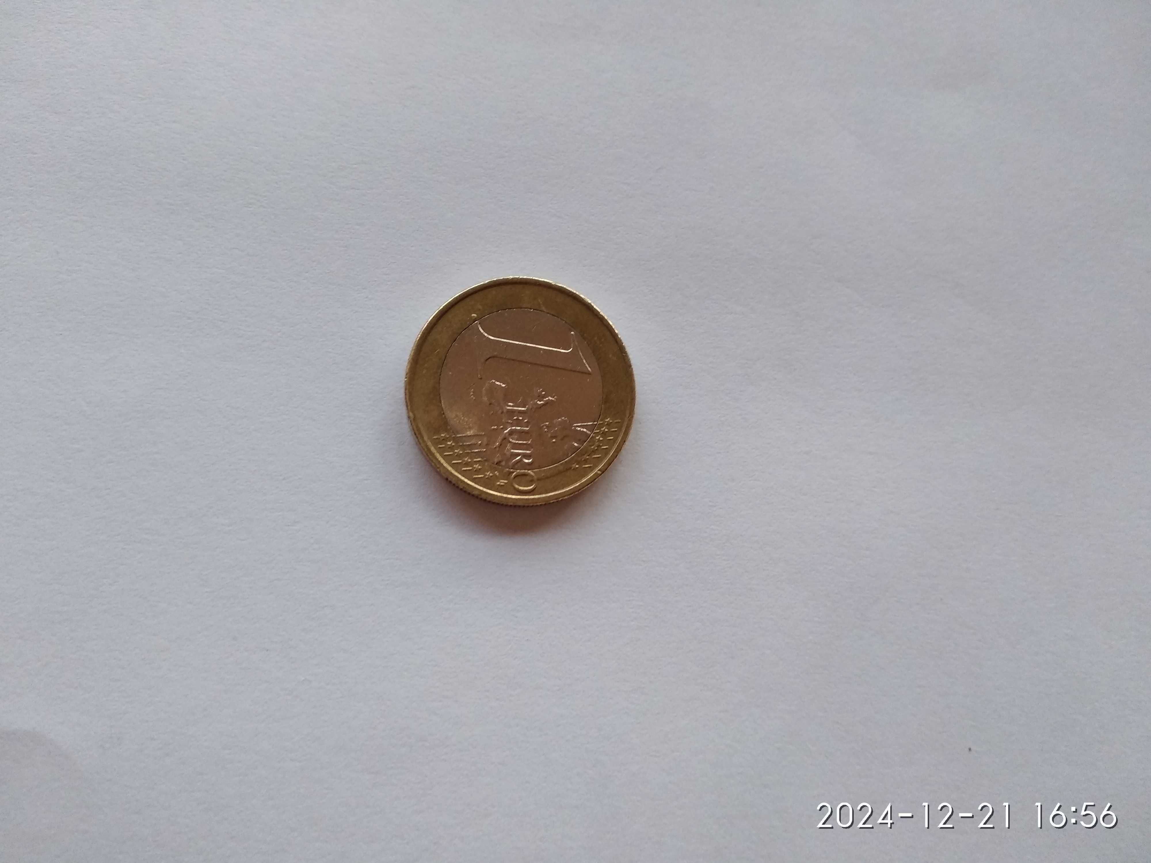 Moeda 1 Euro Lituânia 2015