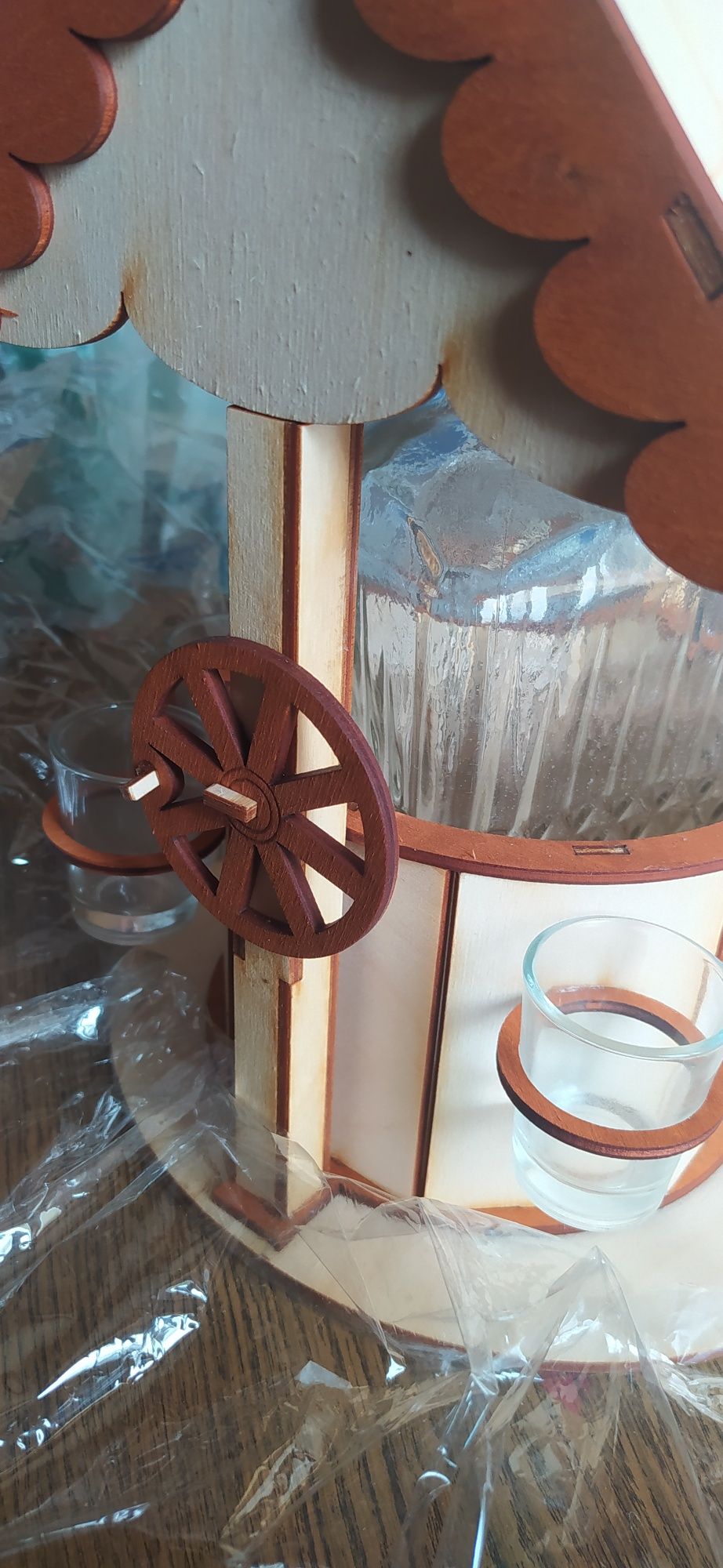 Zestaw karafka i kieliszki