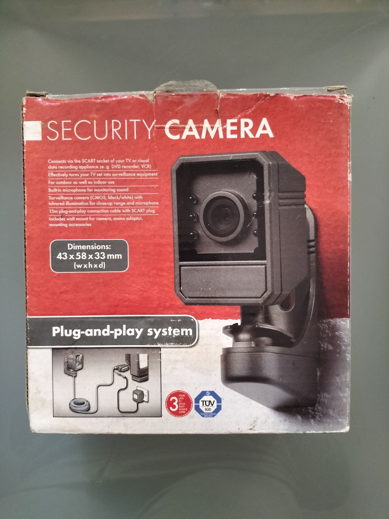 Nowa kamera monitorująca Security camera