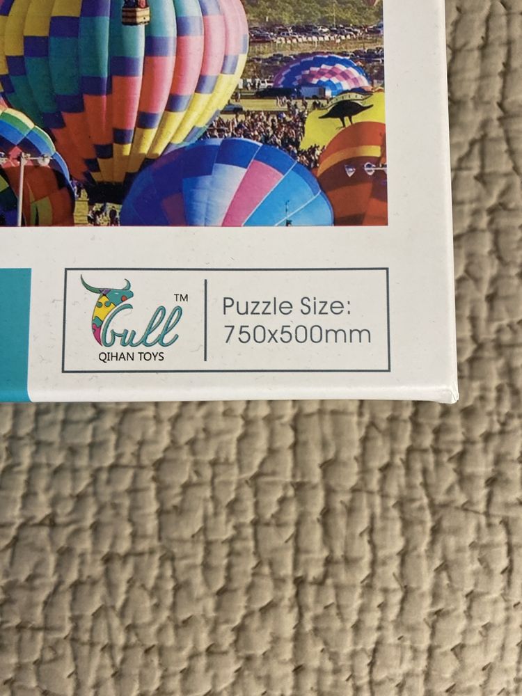 Puzle, kolorowe balony, 750/500