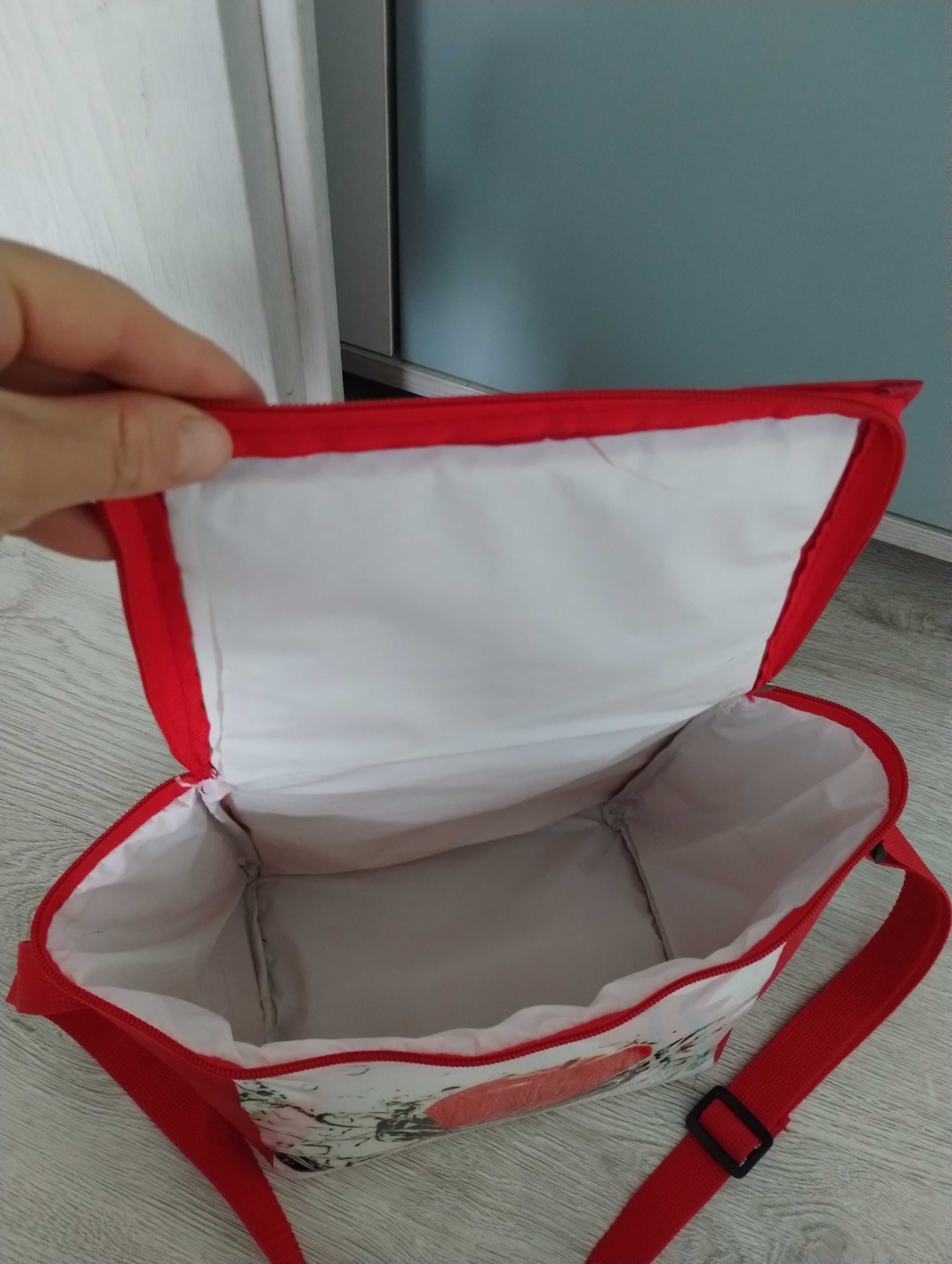 torba termiczna, do przechowywania żywności, na lunch, piknik Nowa