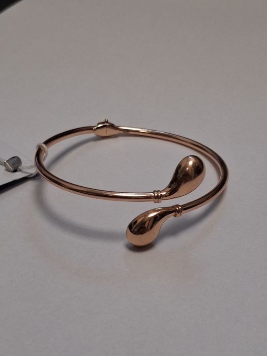 Браслет скоба золотой Жорсткий золотий браслет