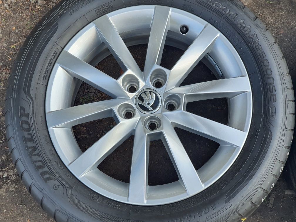 Nowe Alufelgi 16 Skoda Scala Kamiq 5x100 ET38