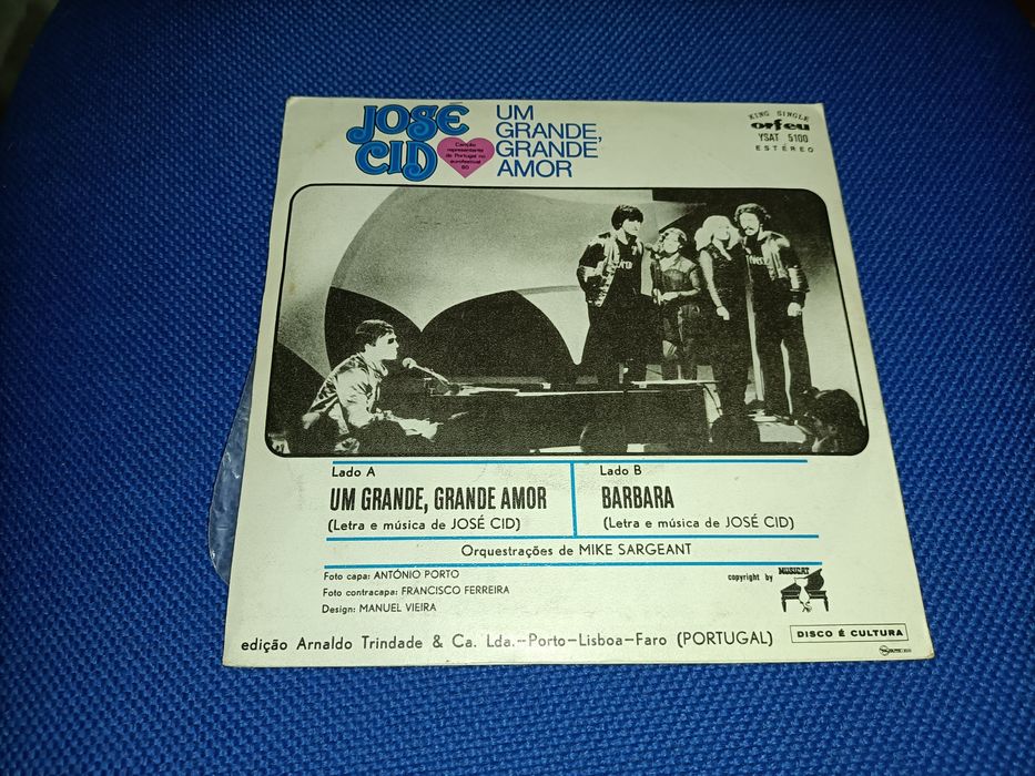 José Cid Um grande amor_vinil