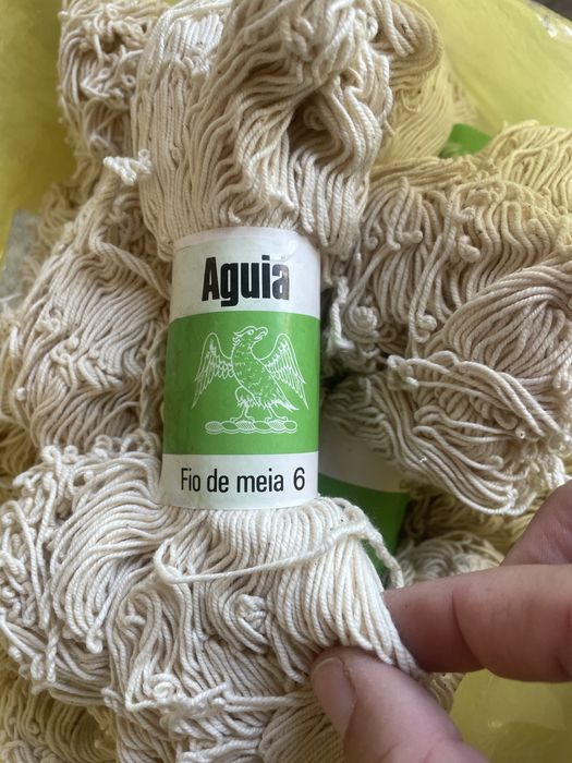 Linhas de crochet varios tipos