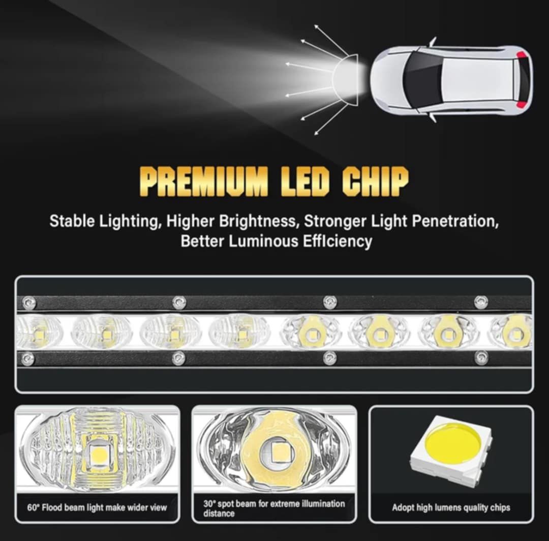 Willpower 94 cm 180 W 12 V LED, reflektor roboczy