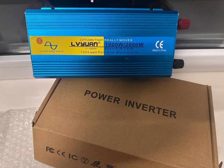 Продам автомобільний інвертор Lvyuan 1000/2000,1000вт