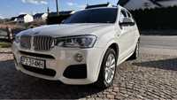 BMW X3 F25 2.0D X Drive 190KM, M Pakiet czerwone skóry