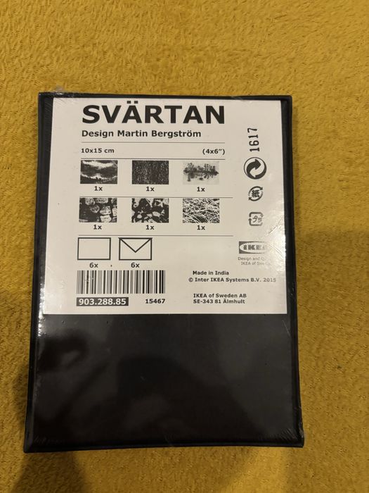 Papeteria z kopertami IKEA SVÄRTAN