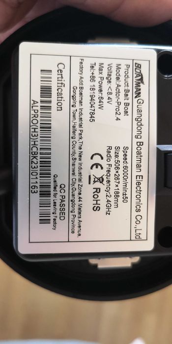 Łódka zanętowa Boatman Actor PRO - GPS SONAR PILOT, na Gwarancji