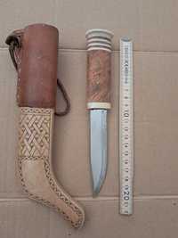 Duży fiński nóż finka puukko