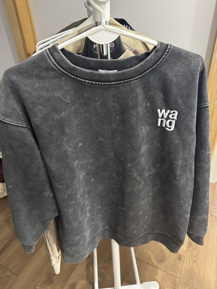 Bluza szara wang uni duza oversize