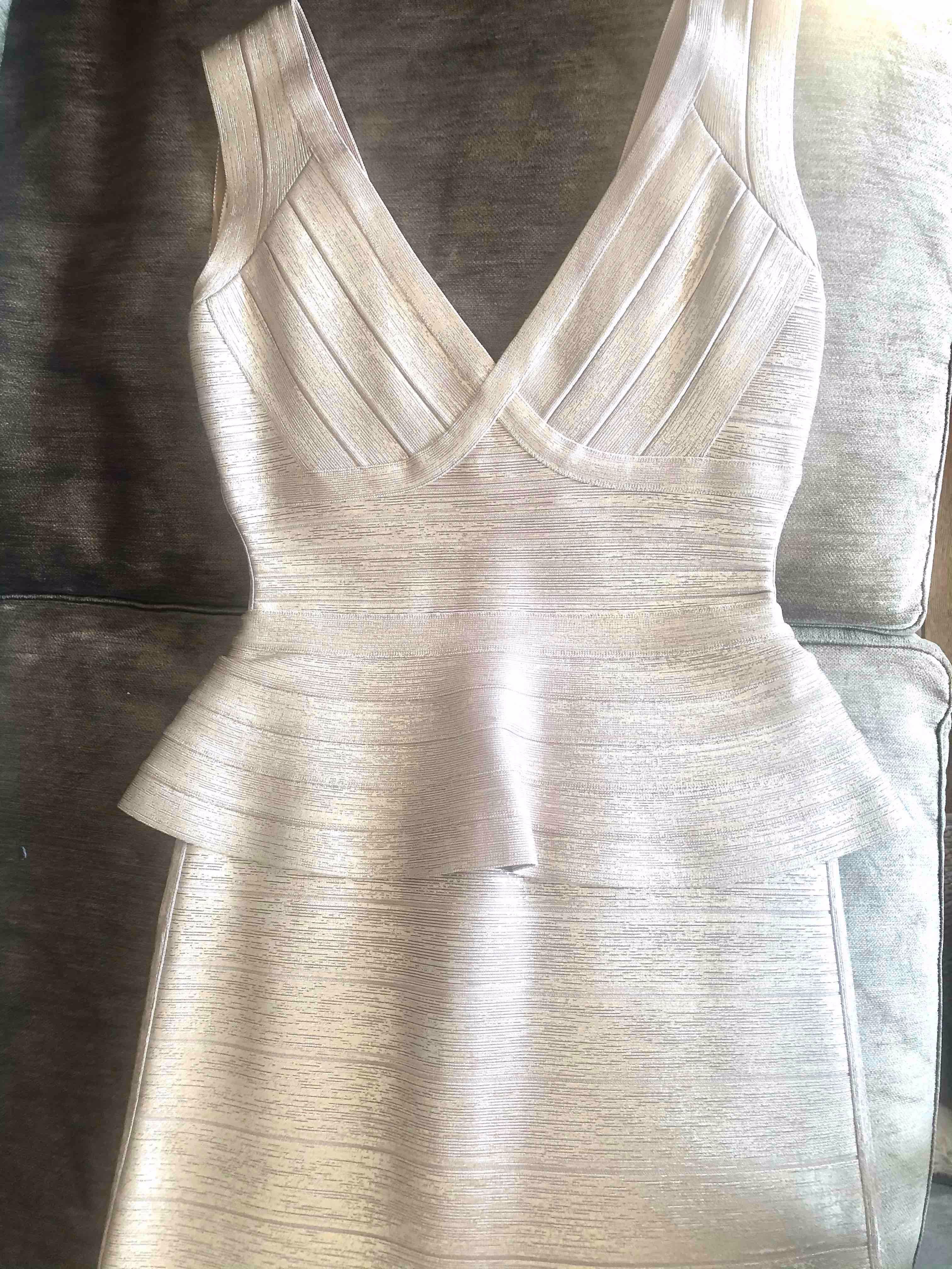 HERVE LEGER oryginal Suknia w r.S z metkami NOWA