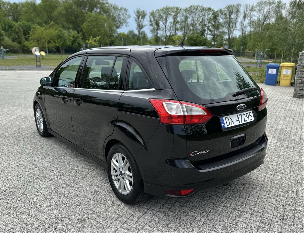 Ford Grand C-MAX 2.0 TDCi 2014r. Automat, Bezwypadkowy - OKAZJA!