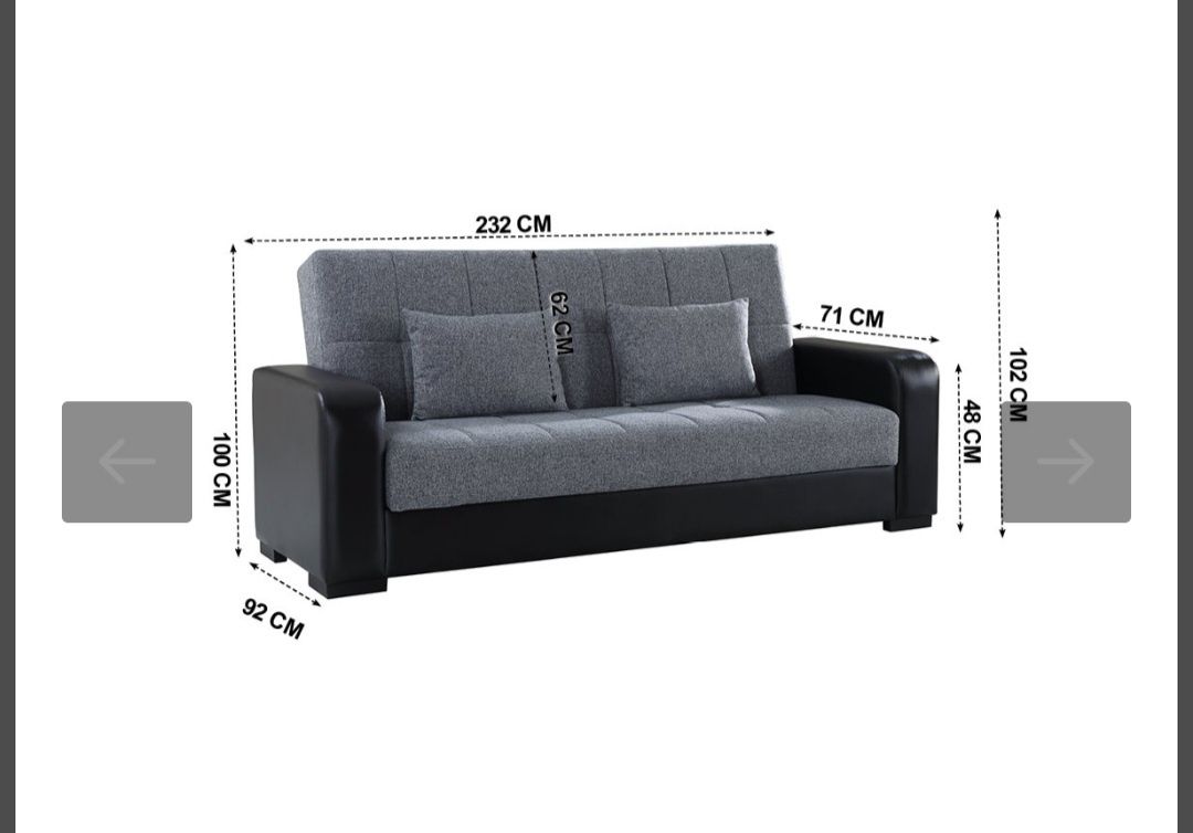 Sofá cama conforama