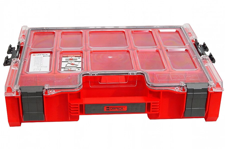 Organizer Z Kubełkami Qbrick System Pro 300 Red Hd