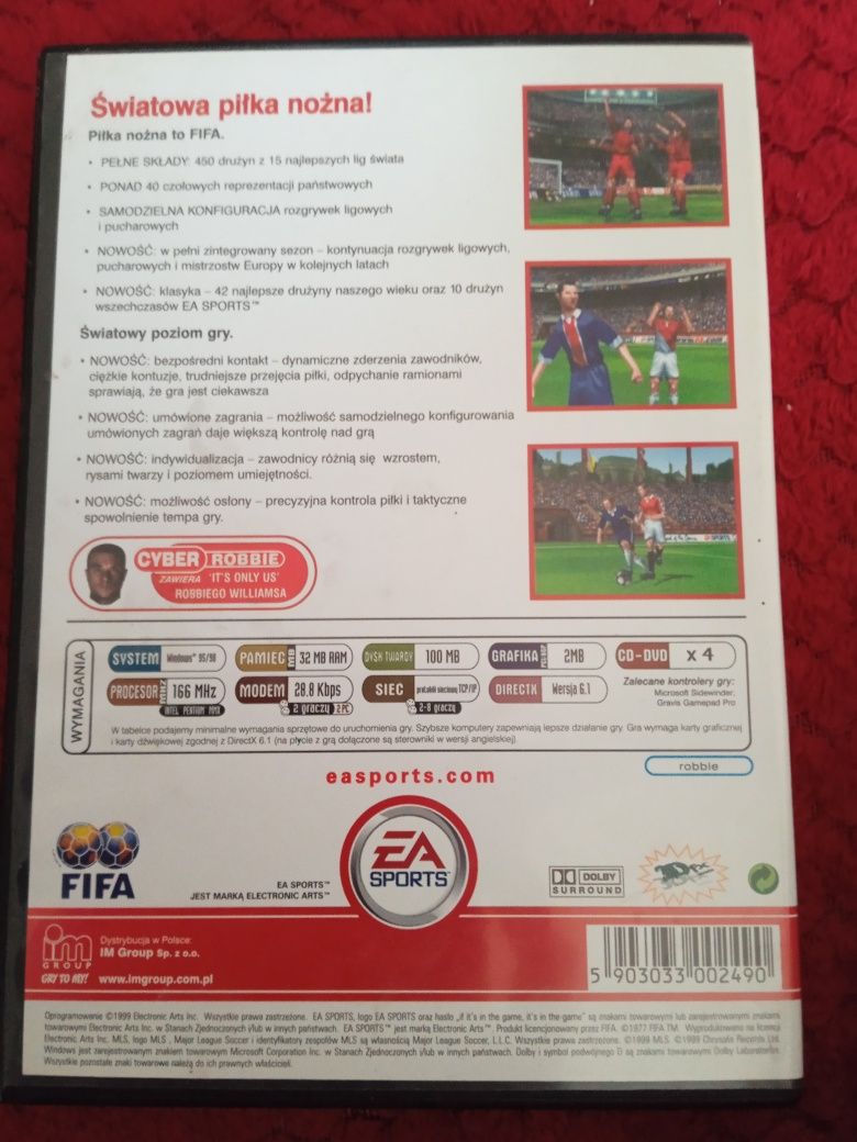 Fifa 2000 gra PC -CD-ROM