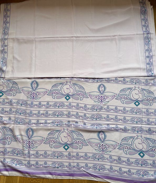 Zestaw 3 sari/saree - materiał 5m