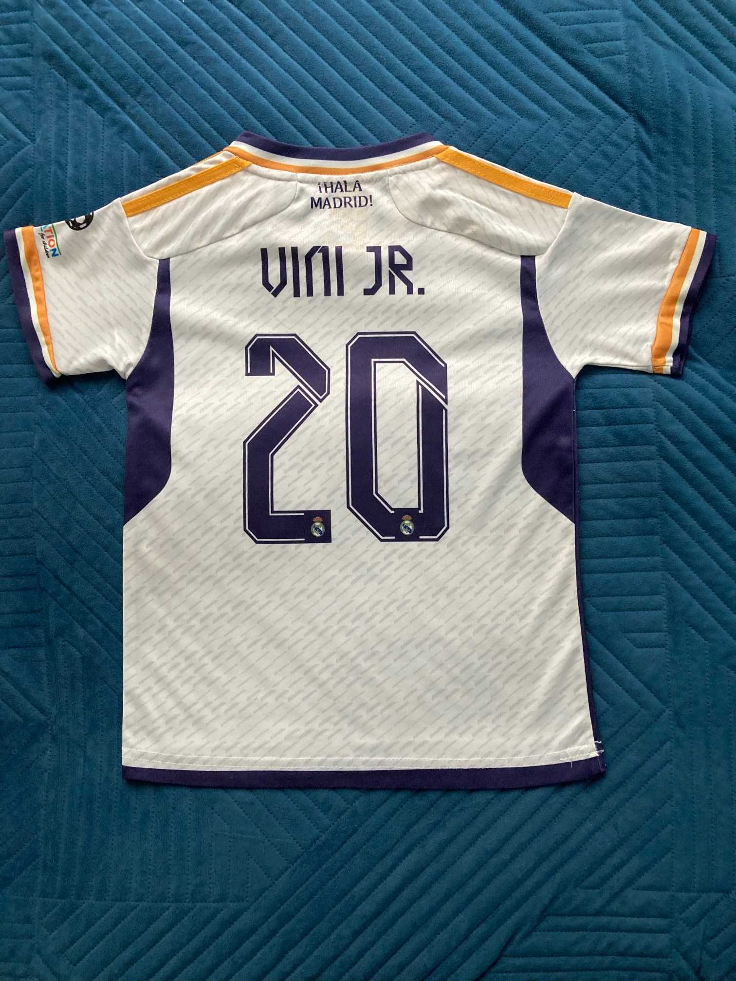 Strój piłkarski  VINI JR Real Madryt – r. 128