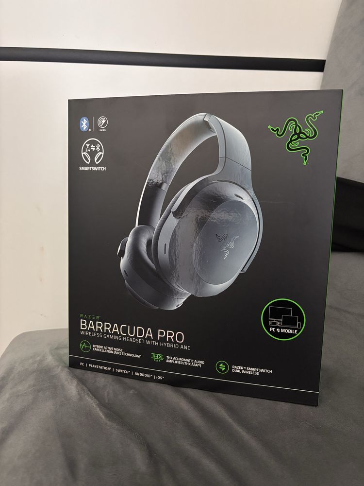 Nowe sluchawki bezprzewodowe razer barracuda pro