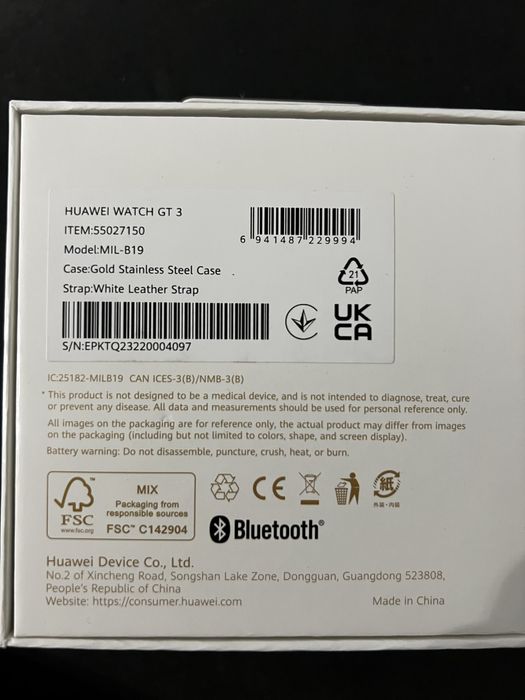 Smartwatch Huawei watch GT 3