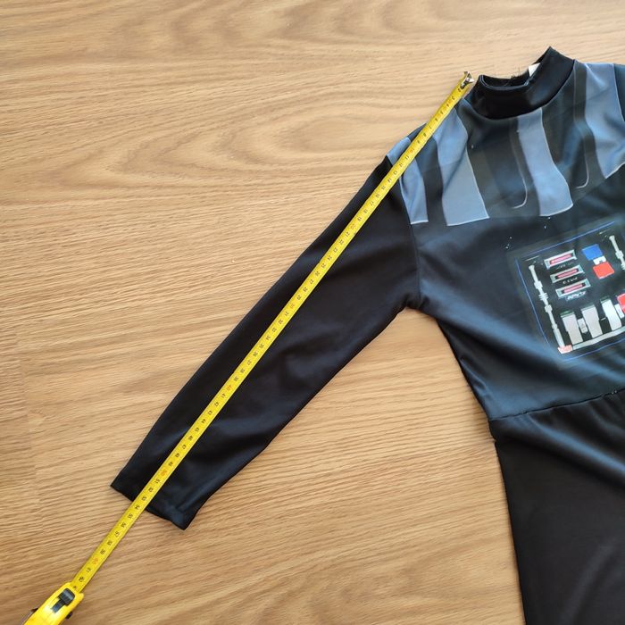 Fato Fantasia Carnaval Darth Vader Criança Tam 7/8 anos