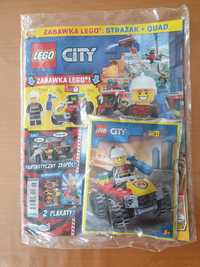 Gazetka LEGO City nr 6/2022 Strażak z quadem