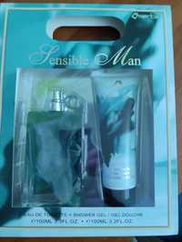 PERFUME Omerta Sensible Man Conjunto Perfume Gel Banho
