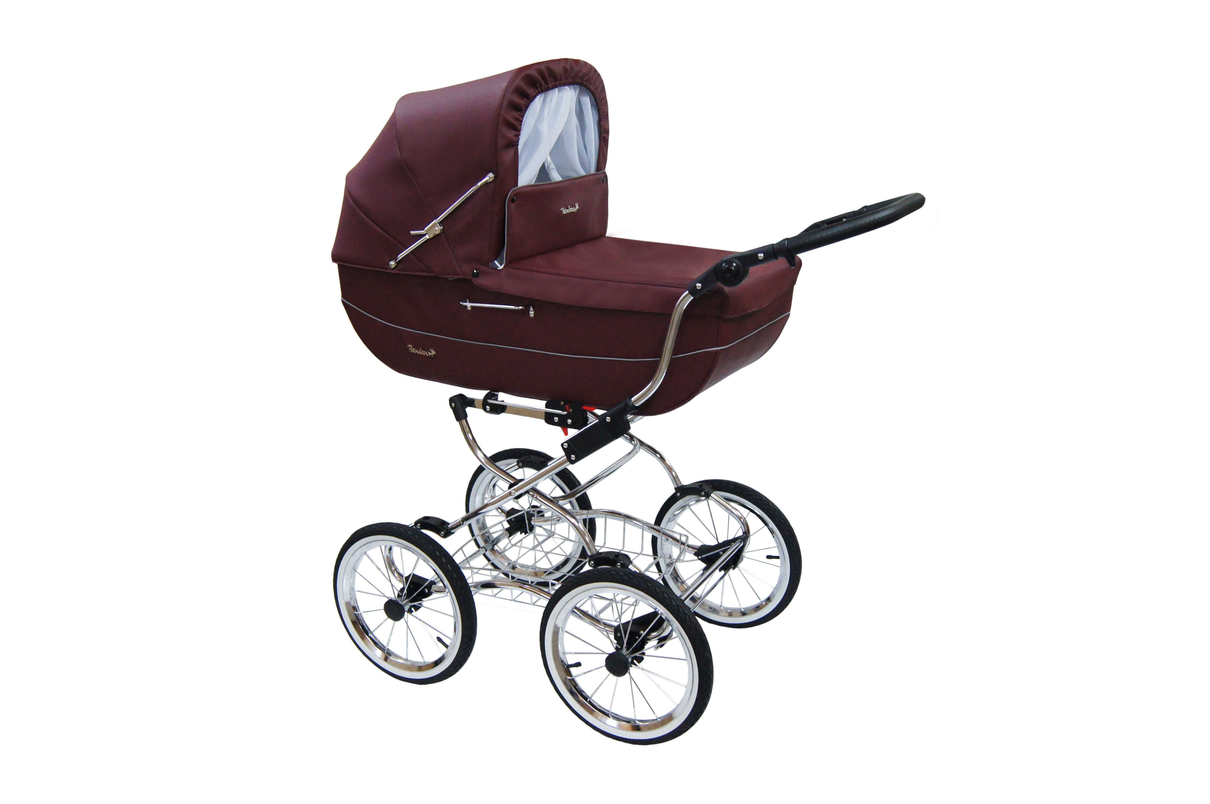 wózek retro Renee + adaptery do fotelika Cybex / Maxi-Cosi / Avionaut