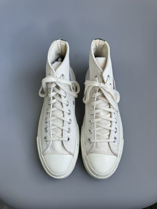 Кеды Converse Play Comme Des Garcons женские высокие (оригинал)