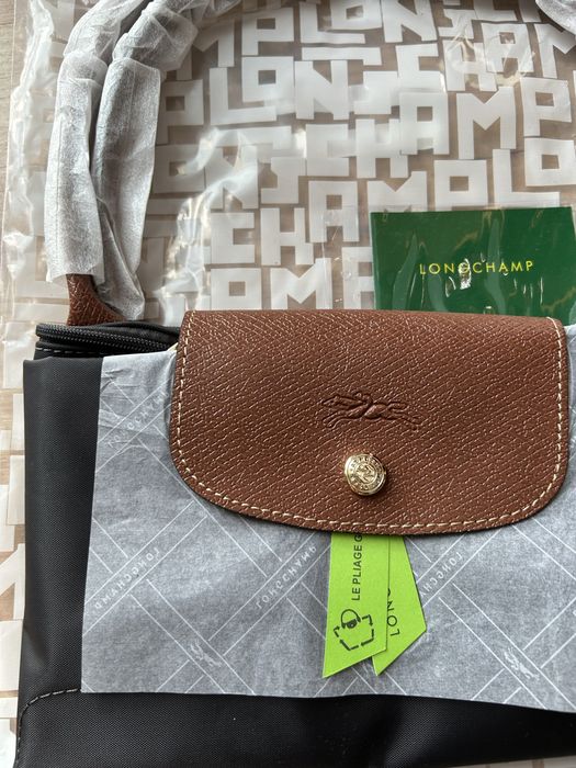 Mala Longchamp cinzenta