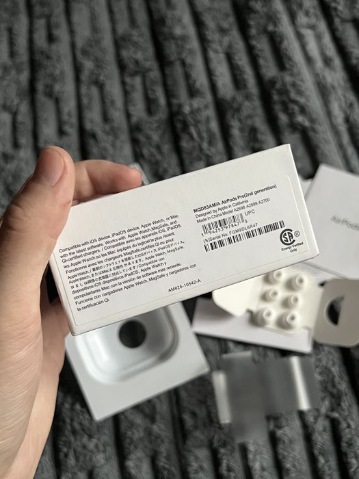 Наушники airpods pro 2gen (навушники аирподс про 2 покоління) НОВІ