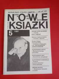 Nowe książki, nr 5, maj 1991, Julian Stryjkowski