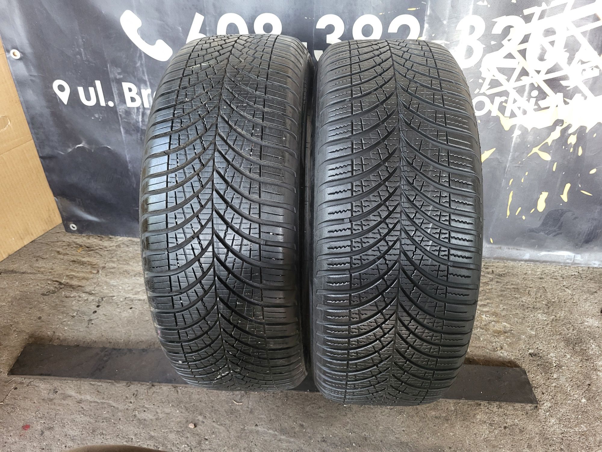 Opony wielosezonowe 205/55/16 Goodyear 20rok 6,8mm