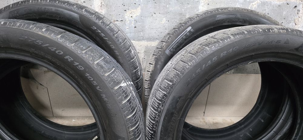275 40 R19 i 245 45 R19 Pirelli Sottozero Winter 240 RUNFLAT Zima 4szt