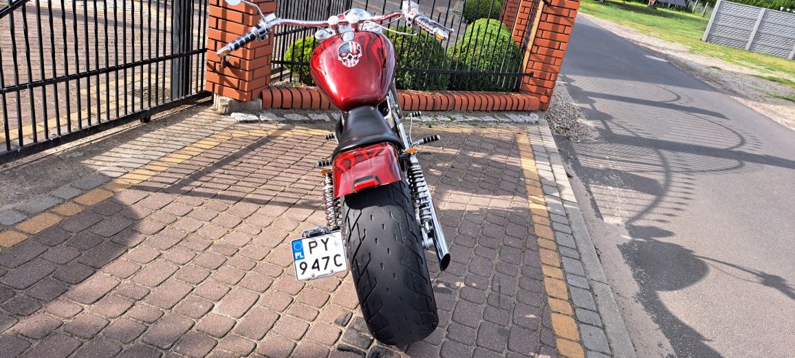 SUZUKI intruder 1400 jedyny taki Custom Bobber szerokie Koła aerograf