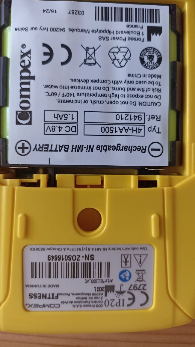 Eletroestimulador Compex Fitness