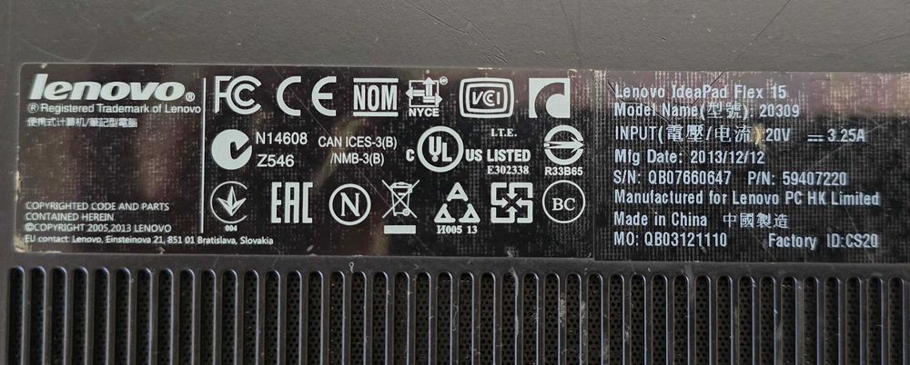 Ноутбук Lenova IdeaPad Flex 15