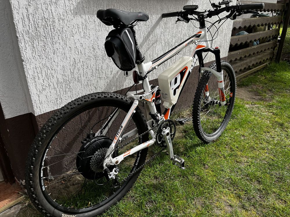 Rower KTM Elycan na FULL XT Magura Bionx Elektryk 26 Koła 40KM/h