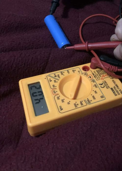 Pilhas para bateria 3,7V