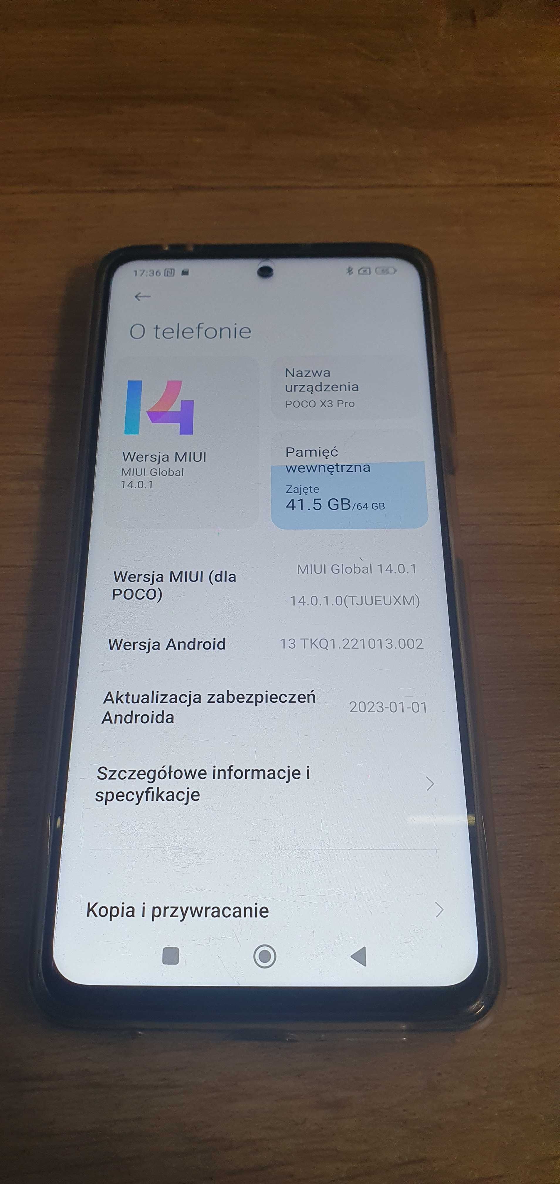 Pocophone X3 PRO 8GB/256GB - Android 14/Windows 11