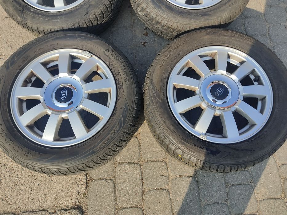 komplet kół letnich R 15 do Kia 4*114,3  et46