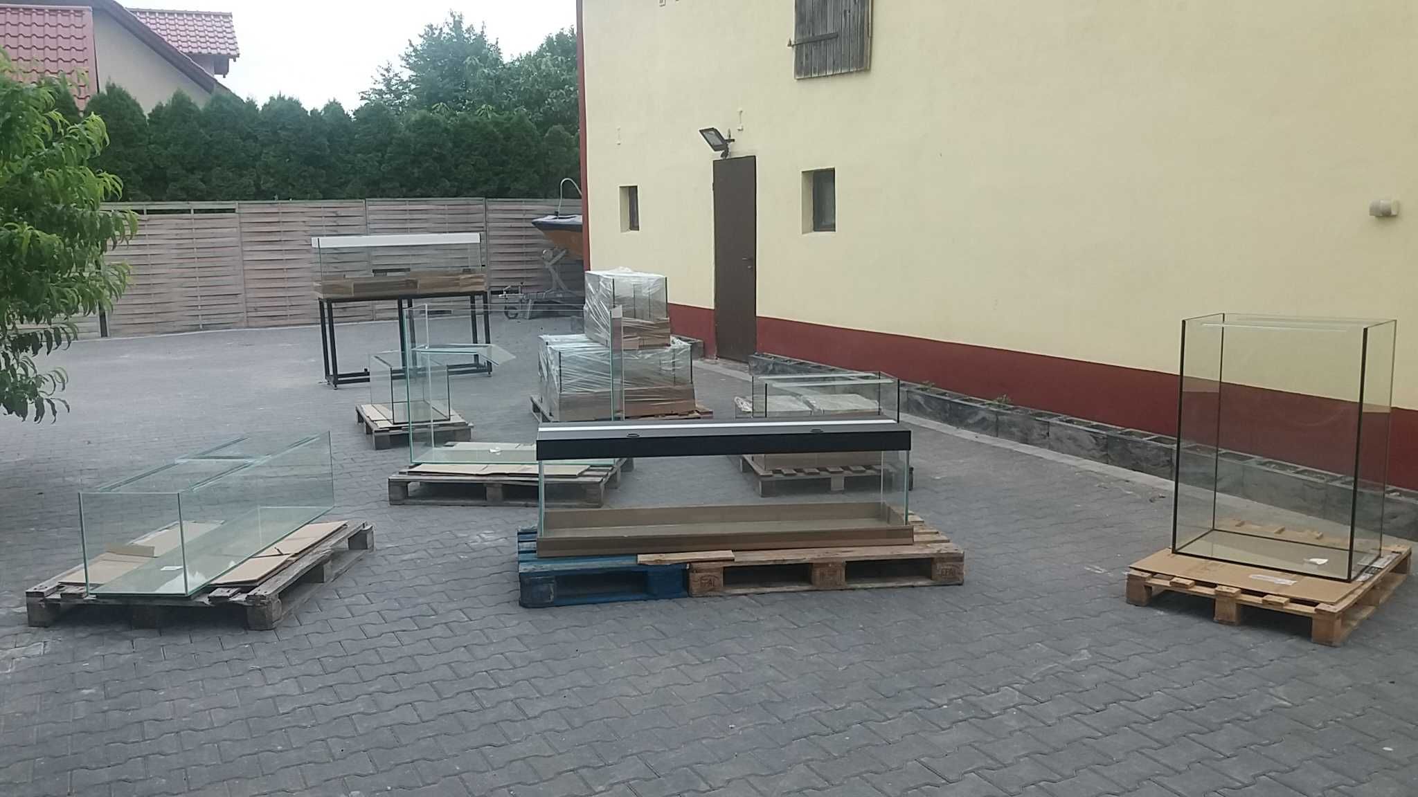 Akwarium proste 80x35x35 - 98 litrów OPTIWHITE